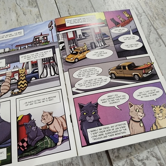 Warriors: Graystripe's Adventure by Erin Hunter - Illustrated Cat Book - Picture 12 of 12